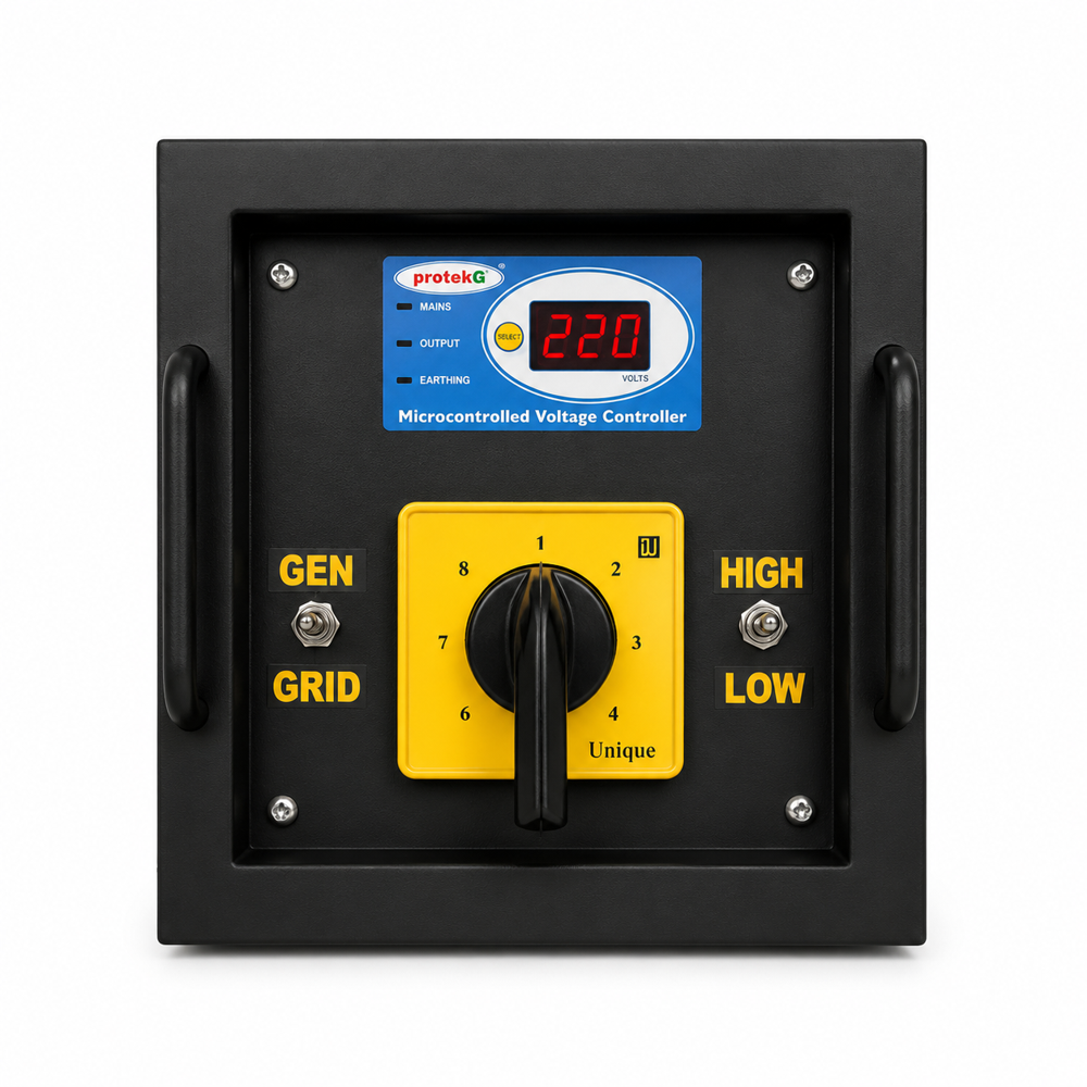 5 Kva Manual Voltage Stabilizer - Ambient Temperature: -10C To +45C