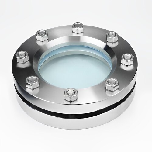 Flow Sight Glass - Color: Silver