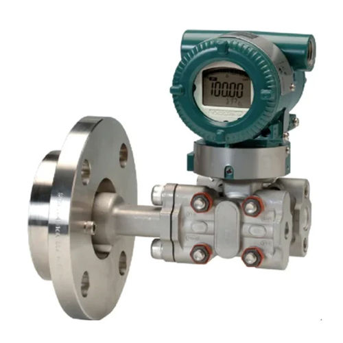 Green And Sliver Yokogawa Ss Flanged Mounted Level Transmitter