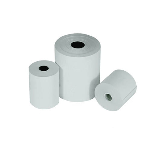 White 79Mm X 50Mm Thermal Paper Rolls