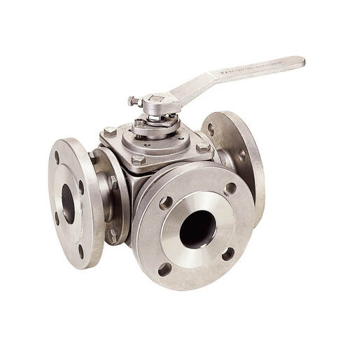 SS 3 Way Ball Valve Manufacturer in Gandhinagar