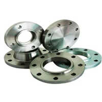 Stainless Steel Flanges - Various Sizes Available , Round Shape - Durable Silver Finish