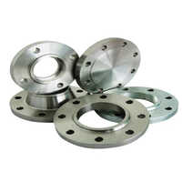 Stainless Steel 304 Grade Flanges - Various Sizes Available | Round Shape, Silver Finish, Durable Material