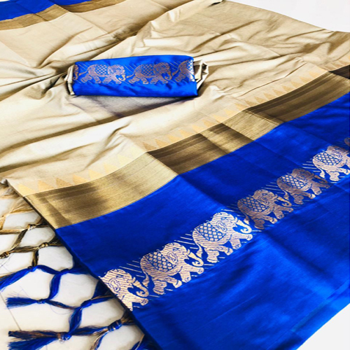Double Shaded Silk Saree