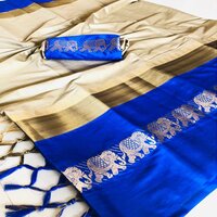 Double Shaded Silk Saree