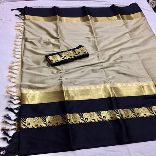 Double Shaded Silk Saree