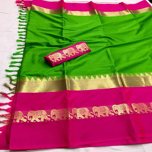 Double Shaded Silk Saree