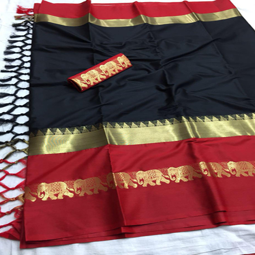 Double Shaded Silk Saree