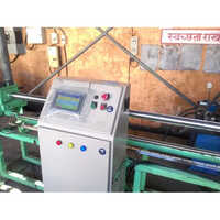 Transformer Header Pipe Punching Machine - Color: White