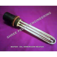 Industrial Immersion Heaters - Stainless Steel, 10-25 Liter/day, Silver And Black | Portable, Precision Control, Energy Saving