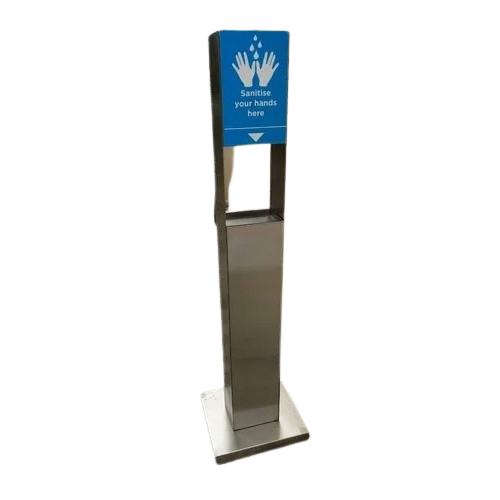 Hand Sanitizer Panel Dispenser Stand