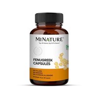Fenugreek Capsules - Herbal Medicine For All Ages | Dry Storage, Natural Herbal Supplement