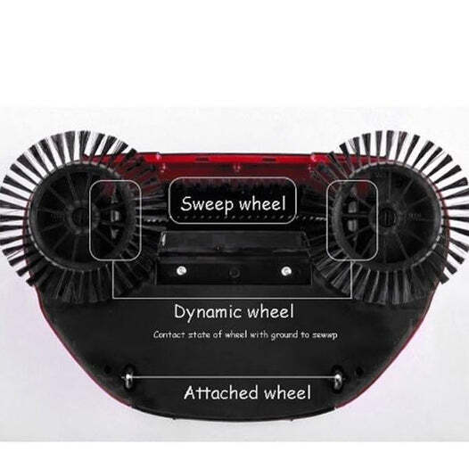 SWEEPER FLOOR DUST CLEANING MOP BROOM WITH DUSTPAN 360 ROTARY