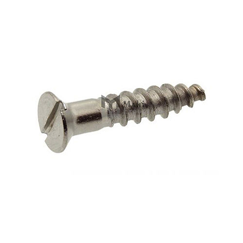 11122 Slotted Countersunk Head Wood Screw - Stainless Steel