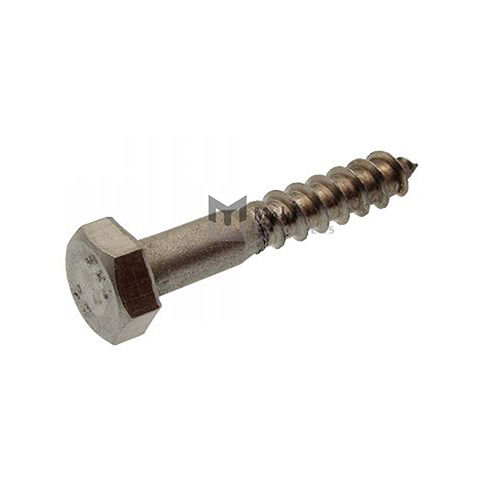 11131 Hexagon Head Wood Screw Stainless Steel