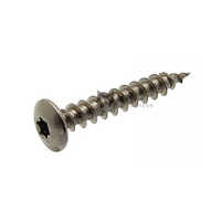 11291 Six Lobes Wood Screw For Strap Hinges