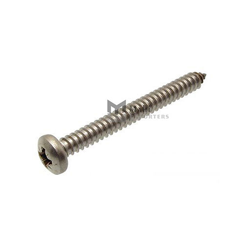 12111 Cross Recessed Pan Head Tapping Screw - Stainless Steel