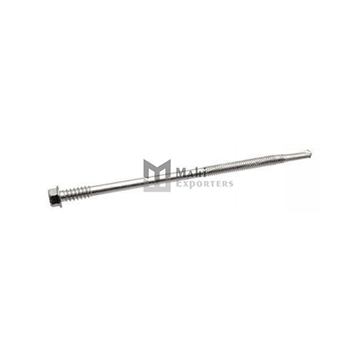 12441 Hexagon Head With Flange Self-Drilling Screw Double Thread Point 5- Steel And Stainless Steel