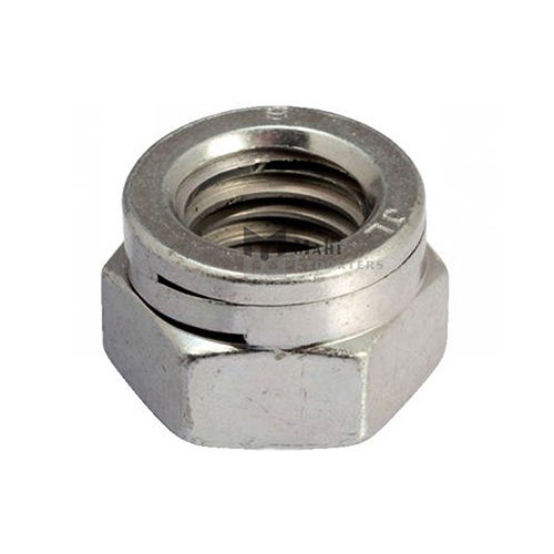 15221 Prevailing Torque Type Hexagon Nut With Two Slots All Metal