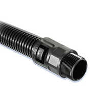 Nylon Polyamide Corrugated Flexible Conduit Pipe - Industrial Grade, Gray Color, 50mhz Frequency, 1-year Warranty
