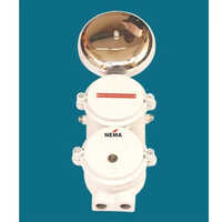 FLP WP Electric Bell - Industrial Application, White Color, 1 Year Warranty | Durable Performance and Reliable Notification System
