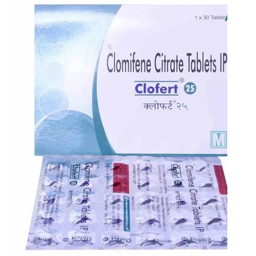 25 Mg Clomifene C Itrate Tablets General Medicines