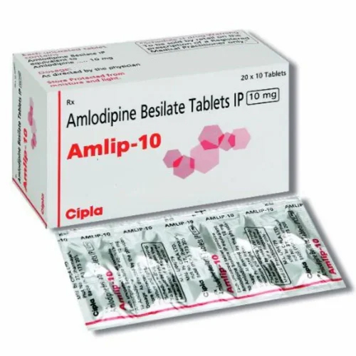 AMLIP 10MG Amlodipine Bessilate Tablets
