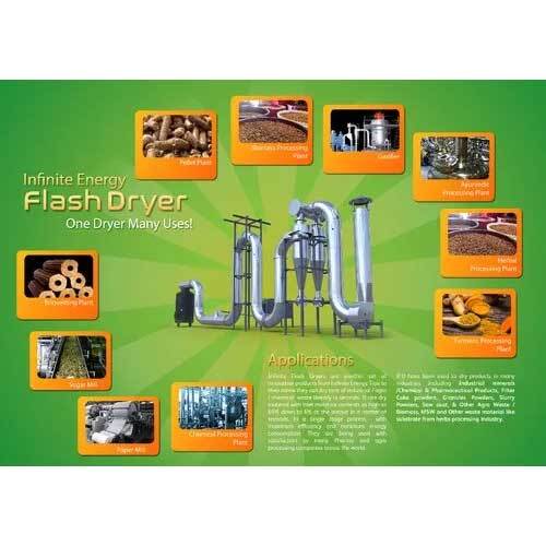 Silver Poultry Waste Dryer