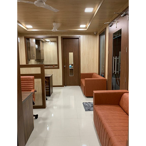 Portable Office Cabin With Furniture