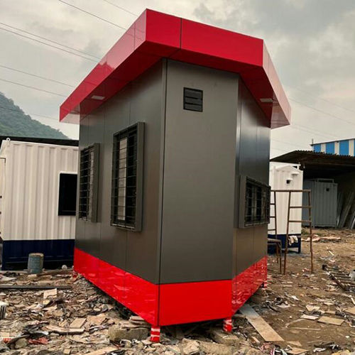 Portable Security Cabin With ACP Panel
