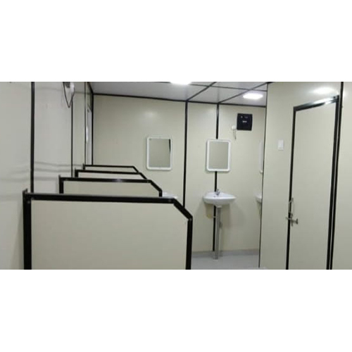 Portable Toilet Cabin Attached Urinal