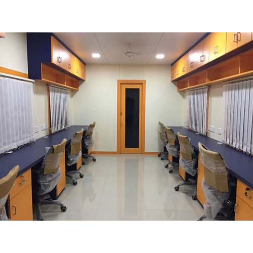 Portable Office Cabin With Furniture
