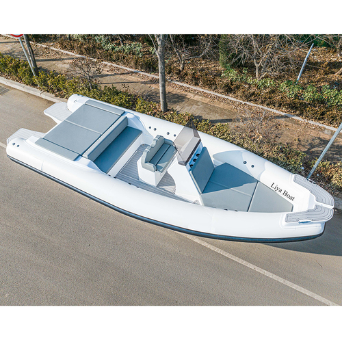 Liya 7.5m Semi Rigid Hull Inflatable Fishing Boats for Sale