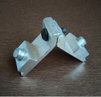 Aluminium Window Domal Corner Cleat Clamp - Aluminum Material, Customizable Size | Designed For Durability And Optimal Performance In Window Installations