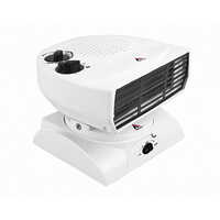 Aircona Fan Heater Vasco - Stainless Steel, Portable Design | Oscillating Function, 250v, 50w Power Output, Warranty Included