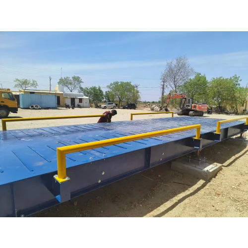 Readymix plant steel weighbridge