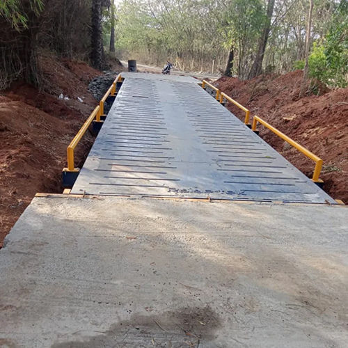 Grey Full Steel Pitless Type Weighbridge