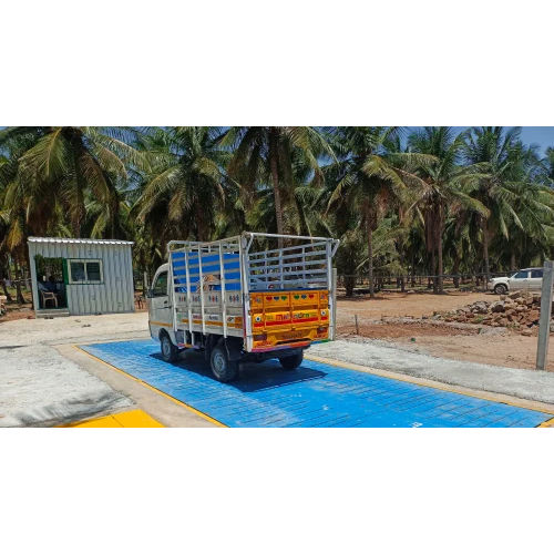 Blue Food Industry Weighbridge