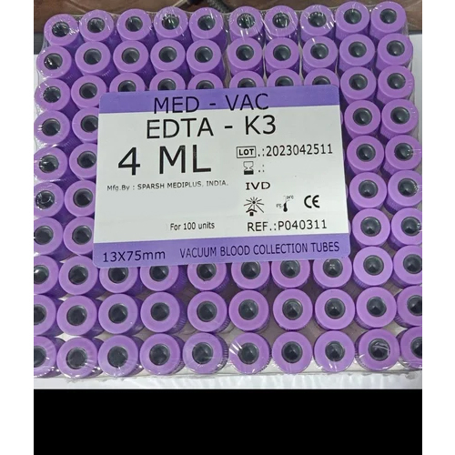 K3 EDTA 4ml Blood Collection Tubes