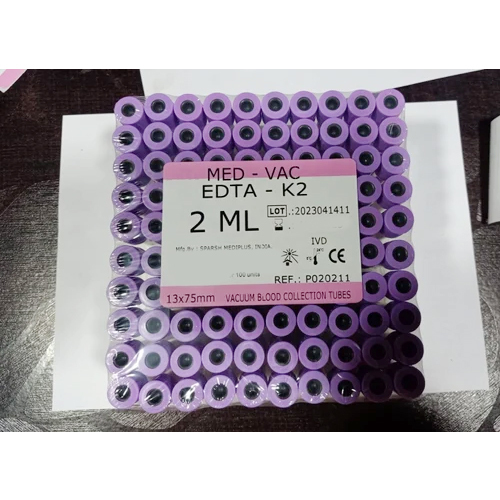 K2 EDTA 2ml Blood Collection Tube