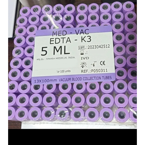 K3 EDTA 5ml Blood Collection Tubes