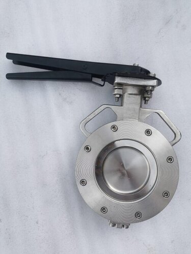 Metal Seat Spherical Butterfly Valve - Color: Silver