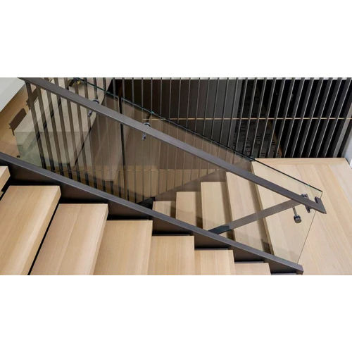 Aluminium Glass Railing For Balcony And Staircase