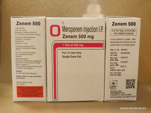 Meropenem Injection - Physical Form: Liquid at Best Price in Mumbai ...
