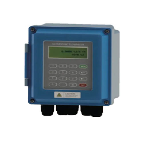 Blue-Grey Digital Ultrasonic Flow Meter