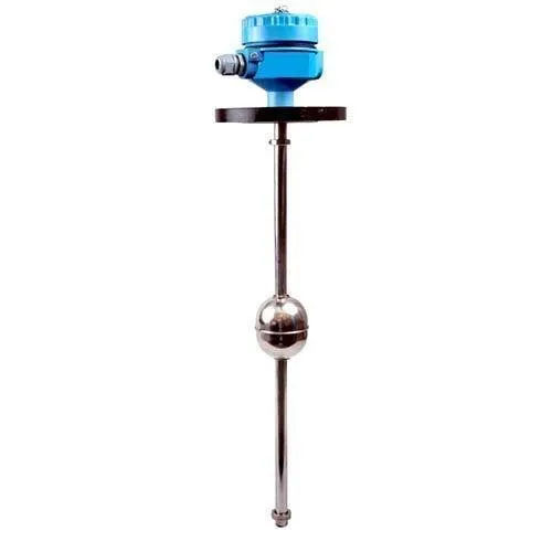 Blue-Silver Float Level Transmitter