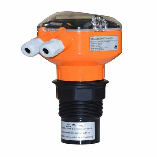 Orange-Black Uc 551 Ultrasonic Level Transmitter