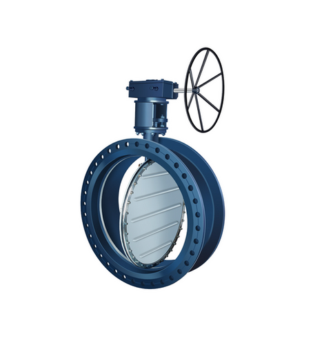 Double Flange Offset Disc Butterfly Valve