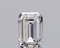 Emerald 1.57ct F Si1 Igi 605355440 Lab Grown Diamond Ec449711