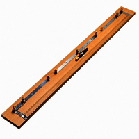 Meter Bridge - Wooden, 40x4x2 Inch | Supplied With Pencil Jockey Wire, Laboratory Use, 1 Year Warranty, Weighs 500 Grams